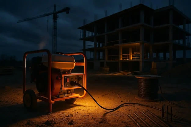 Building power outage safety UAE